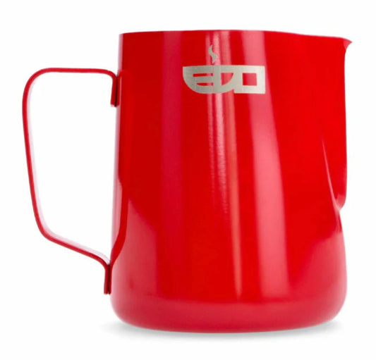 EDO Barista - Melkstoomkan 600 ml - Rood - Black Coffee and Supplies